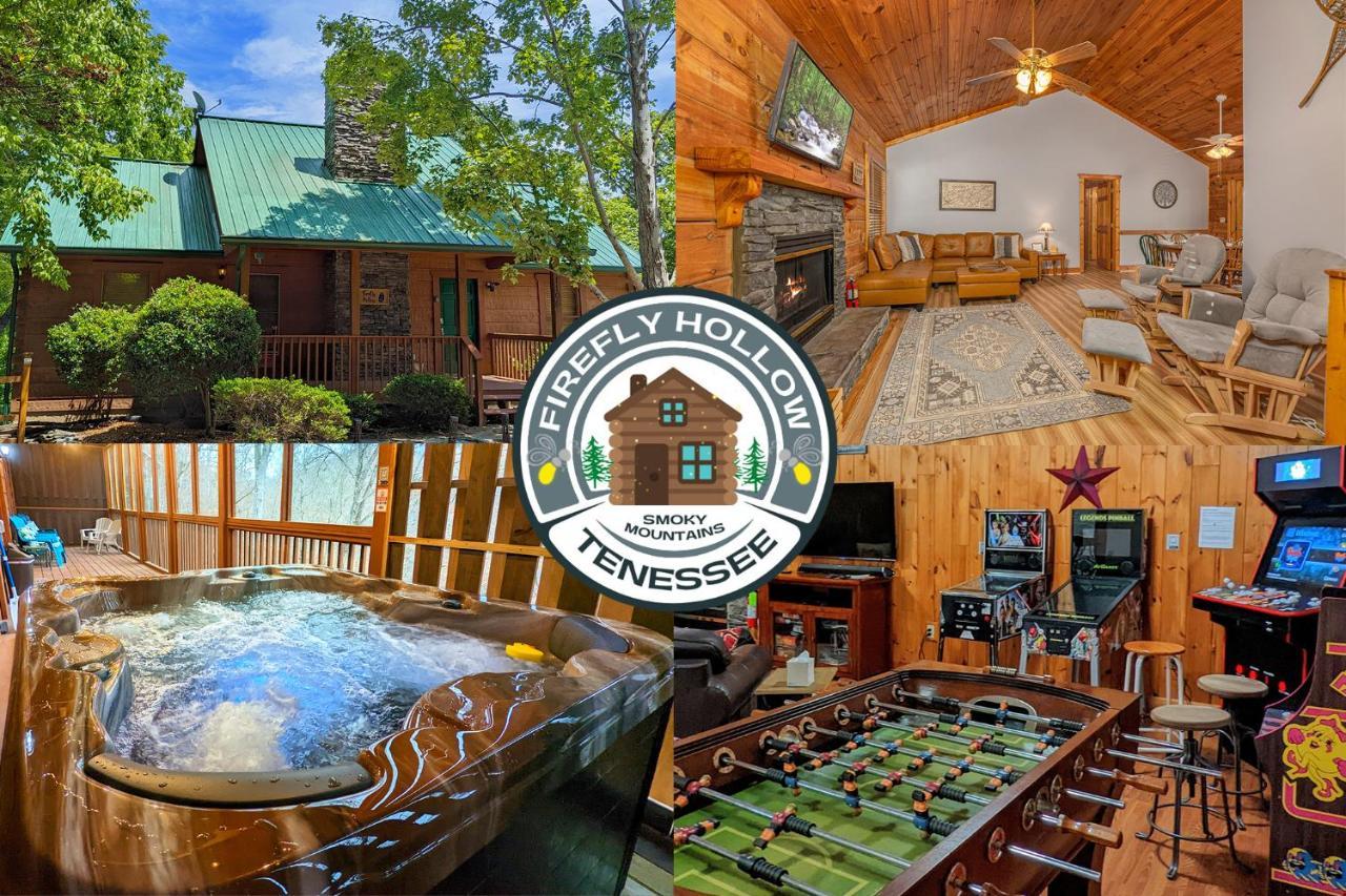 Firefly Hollow Cabin - Smoky Mountains - Soaky Mountain Water Park - Sevierville Convention Center Pigeon Forge Exterior foto